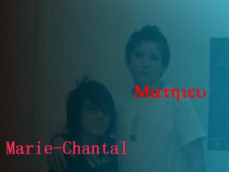 Mathieu et Marie-Chantal